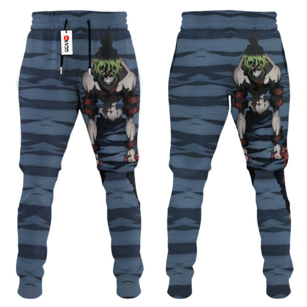Gyutaro Jogger Pants Kimetsu Anime Sweatpants Custom Merch 4