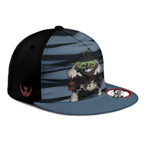 Gyutaro Snapback Hat Custom Kimetsu Anime Hat For Otaku 6