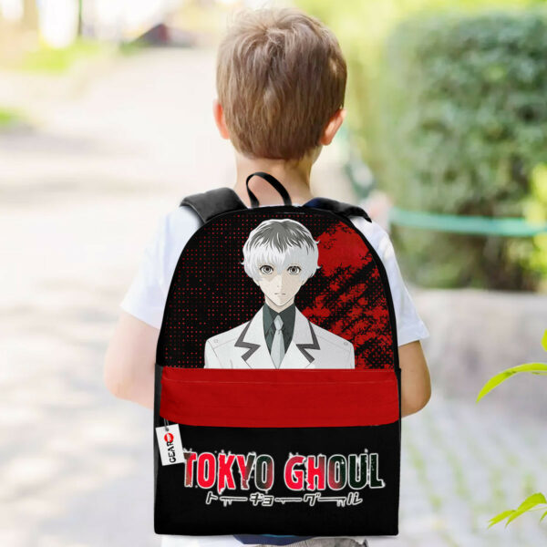 Haise Sasaki Backpack Custom Anime Tokyo Ghoul Bag Gifts for Otaku 3