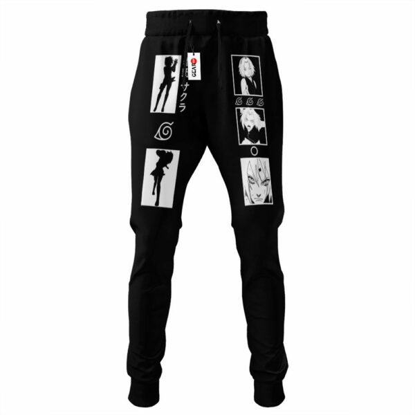 Haruno Sakura Jogger Pants Custom Anime NRT Sweatpants Merch 1