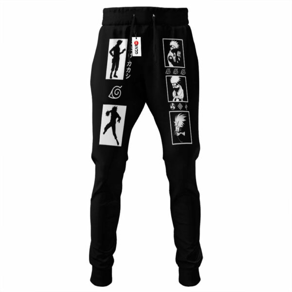 Hatake Kakashi Jogger Pants Custom Anime NRT Sweatpants Merch 1