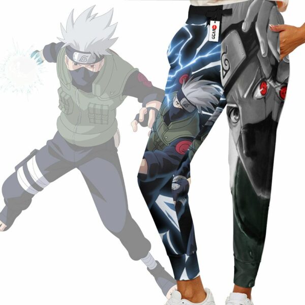 Hatake Kakashi Sweatpants Custom Anime NRT Jogger Pants Merch 2