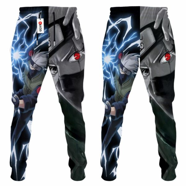 Hatake Kakashi Sweatpants Custom Anime NRT Jogger Pants Merch 4