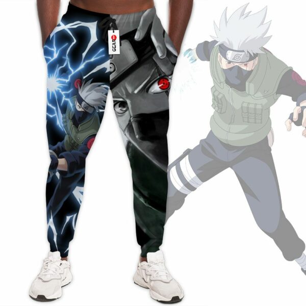 Hatake Kakashi Sweatpants Custom Anime NRT Jogger Pants Merch 1