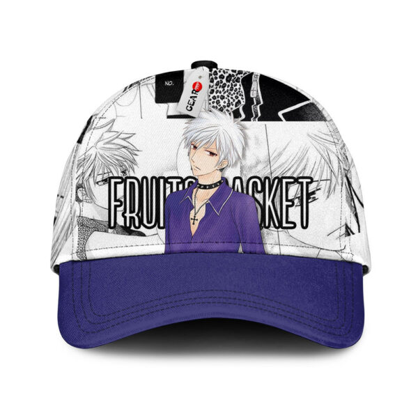 Hatsuharu Sohma Baseball Cap Fruits Basket Custom Anime Hat Mix Manga 1