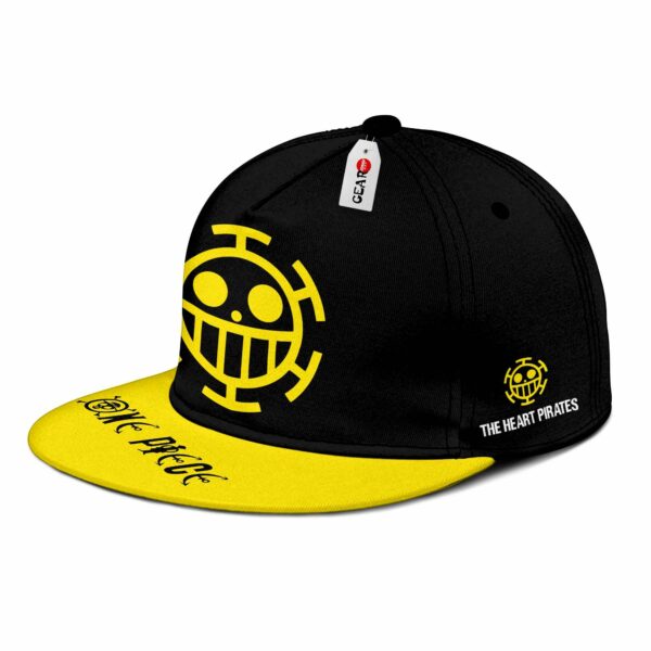 Heart Pirates Hat Cap One Piece Anime Snapback Hat 2