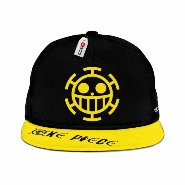 Heart Pirates Hat Cap One Piece Anime Snapback Hat 1