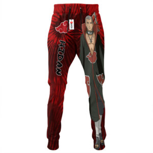 Hidan Joggers Custom Anime Akatsuki Sweatpants Tie Dye Style 7