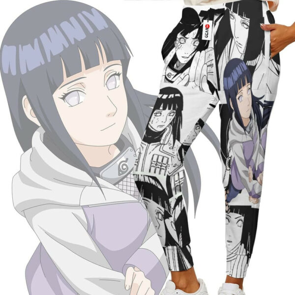 Hinata Hyuga Custom NRT Anime Jogger Pants Merch Manga Style 2