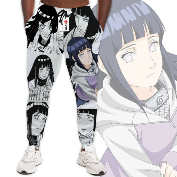 Hinata Hyuga Custom NRT Anime Jogger Pants Merch Manga Style 1