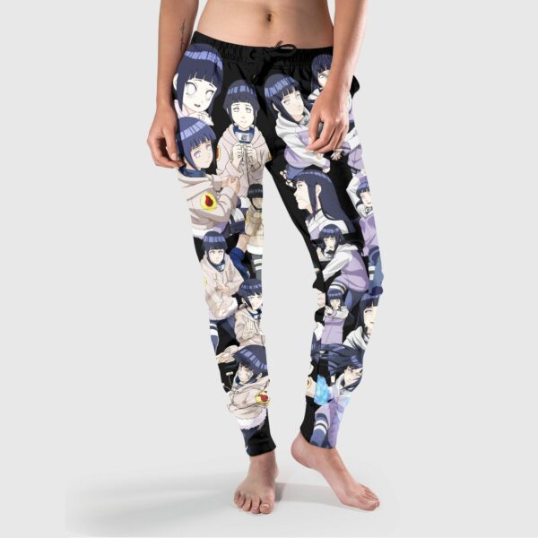 Hinata Hyuga Jogger Pants Fleece Custom NRT Characters Anime Sweatpant 1