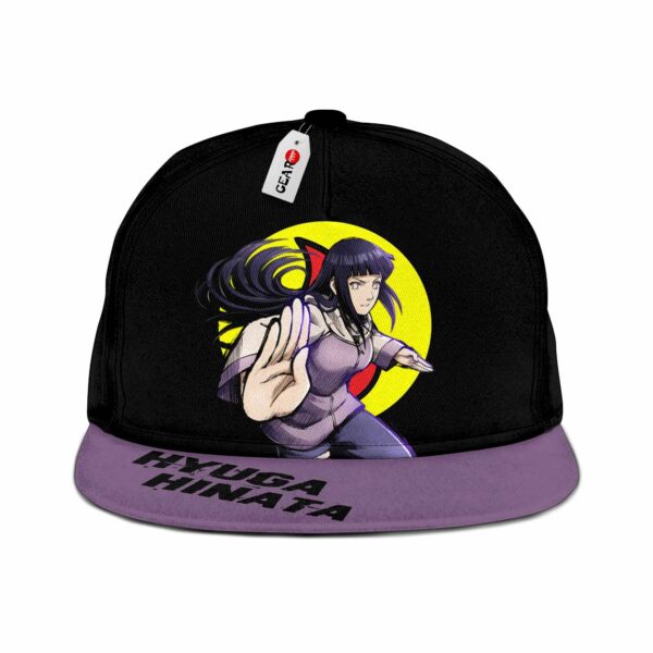 Hinata Hyuga Snapback Hat Custom NRT Anime Hat 1