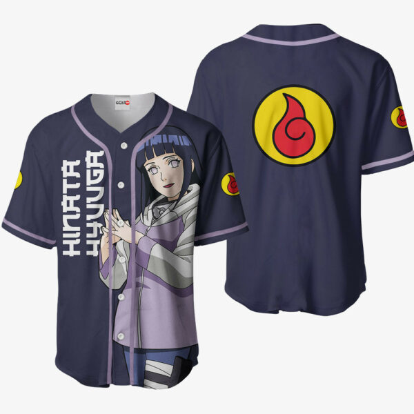 Hinata Hyuuga Jersey Shirt Custom NRT Anime Merch Clothes 1