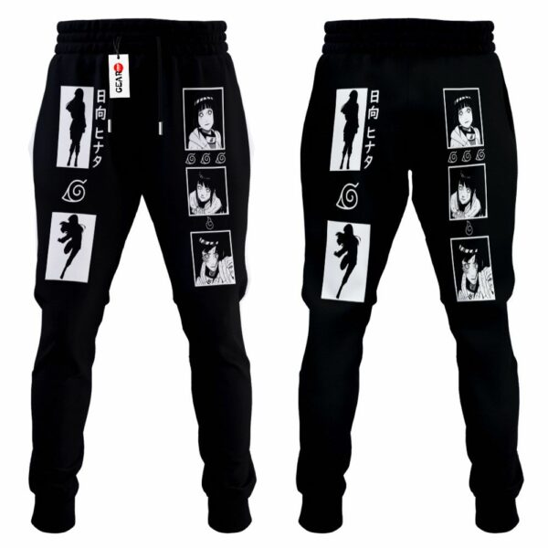 Hyuga Hinata Jogger Pants Custom Anime NRT Sweatpants Merch 4