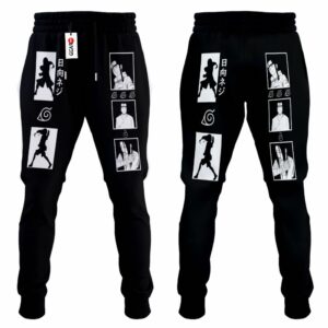 Hyuga Neij Jogger Pants Custom Anime NRT Sweatpants Merch 7