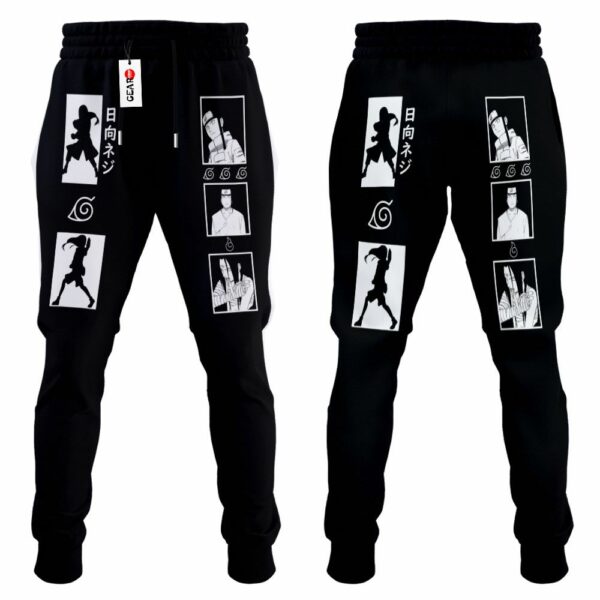 Hyuga Neij Jogger Pants Custom Anime NRT Sweatpants Merch 4