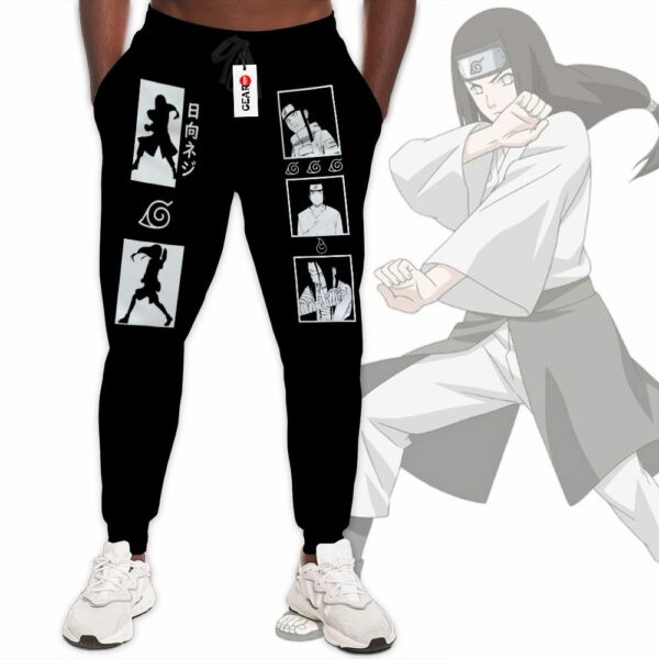 Hyuga Neij Jogger Pants Custom Anime NRT Sweatpants Merch 1