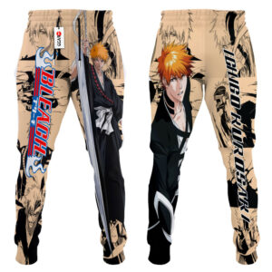 Ichigo Kurosaki Joggers BL Custom Anime Sweatpants Mix Manga 7