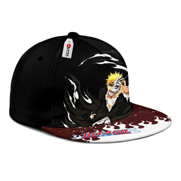 Ichigo Kurosaki Snapback Hat Custom BL Anime Hat for Otaku 2