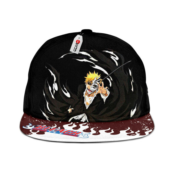 Ichigo Kurosaki Snapback Hat Custom BL Anime Hat for Otaku 1