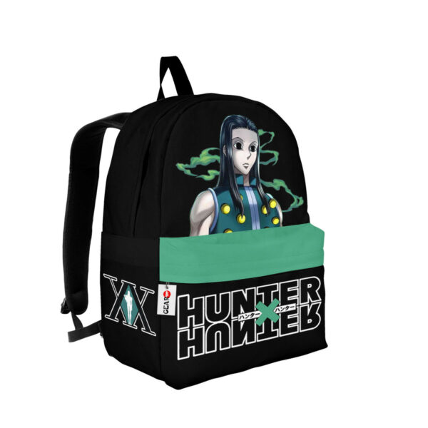 Illumi Zoldyck Backpack Custom HxH Anime Bag for Otaku 2