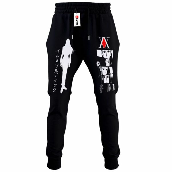Illumi Zoldyck Jogger Pants Fleece Custom HxH Anime Sweatpants 1