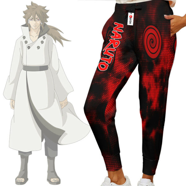 Indra Otsutsuki Mangekyo Sharingan Sweatpants Custom Anime NRT Jogger Pants Merch 2