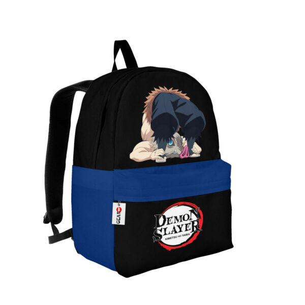 Inosuke Hashibira Backpack Custom Kimetsu Anime Bag 2
