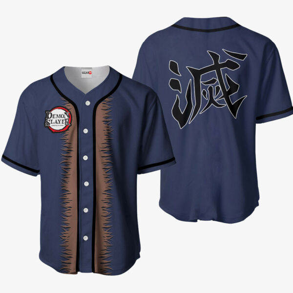 Inosuke Jersey Shirt Custom Kimetsu Anime Merch Clothes 1