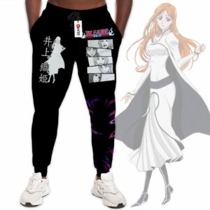 Inoue Orihime Jogger Pants Custom Anime BL Sweatpants 5