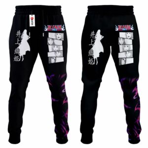 Inoue Orihime Jogger Pants Custom Anime BL Sweatpants 7