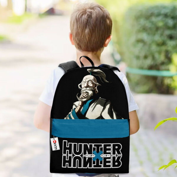 Isaac Netero Backpack Custom HxH Anime Bag for Otaku 3