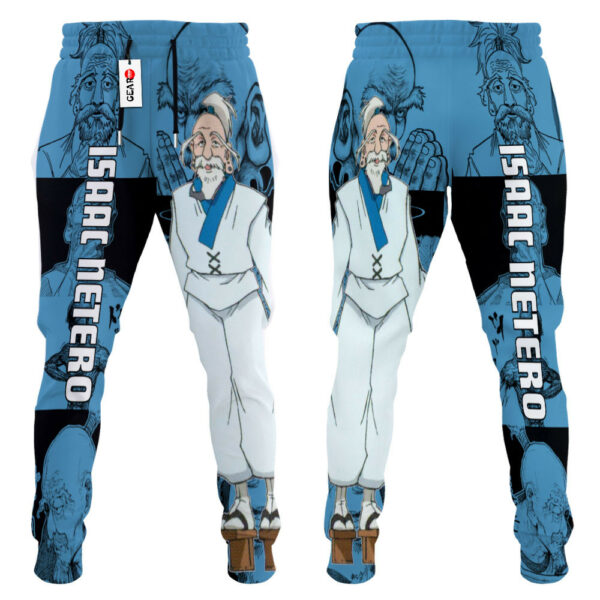 Isaac Netero Joggers Anime HxH Sweatpants Mix Manga Gifts for Otaku 3