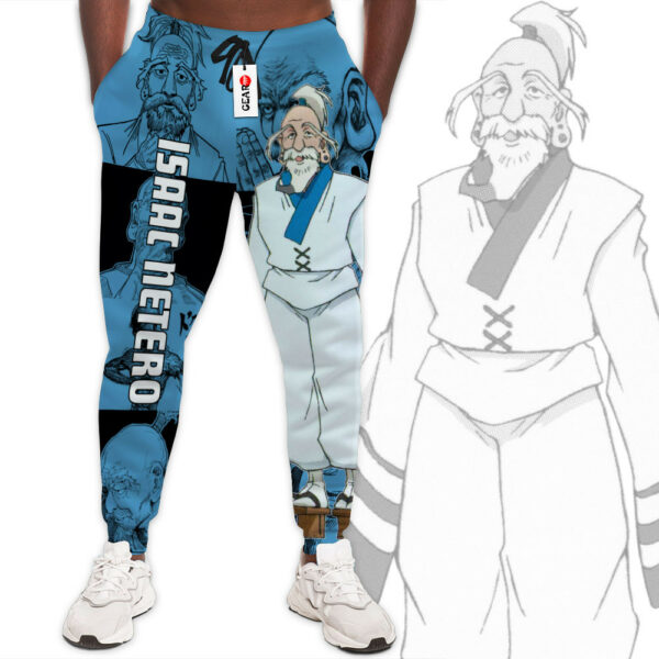 Isaac Netero Joggers Anime HxH Sweatpants Mix Manga Gifts for Otaku 1