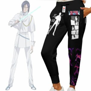 Ishida Uryu Jogger Pants Custom Anime BL Sweatpants 5