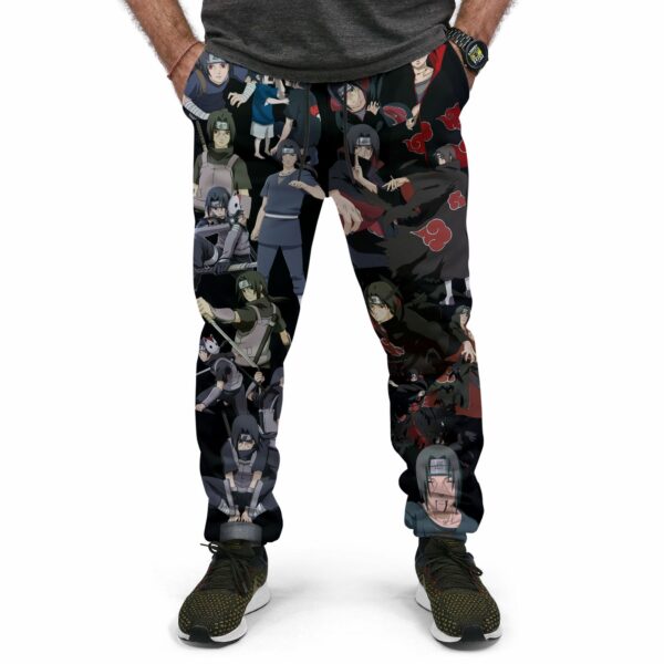 Itachi Jogger Pants Fleece Custom NRT Characters Anime Sweatpant 3