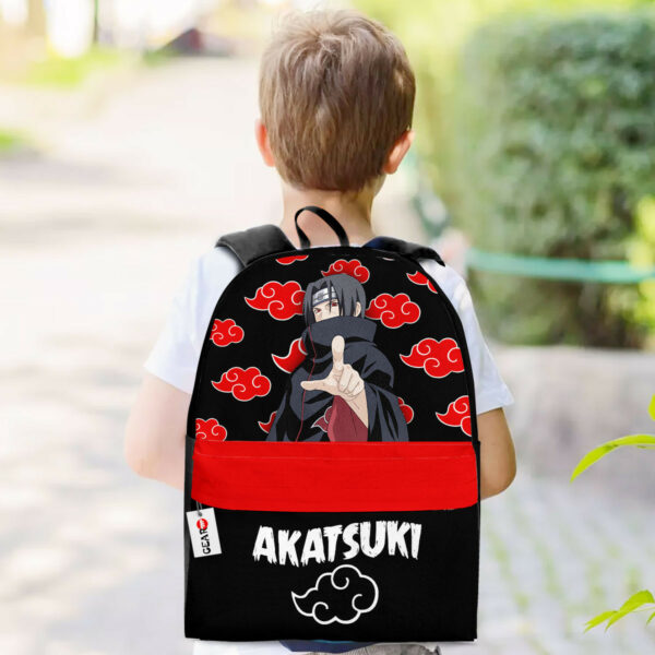 Itachi Uchiha Backpack Akatsuki Custom NRT Anime Bag for Otaku 3