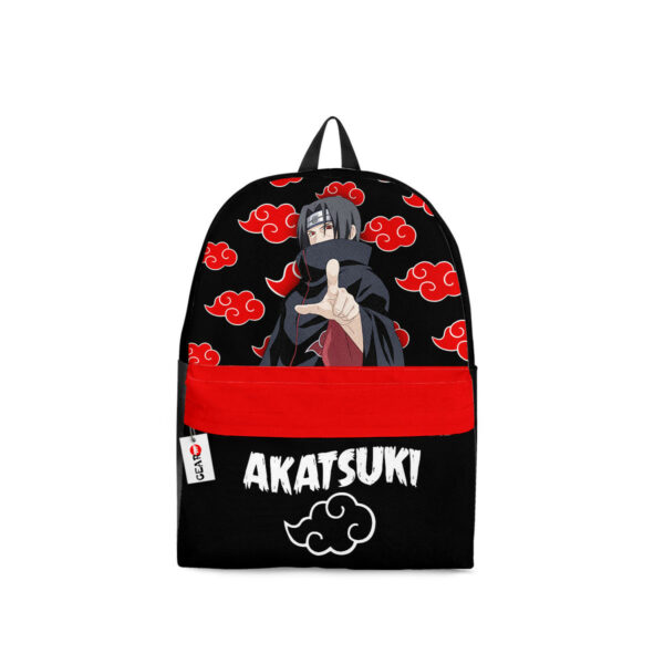Itachi Uchiha Backpack Akatsuki Custom NRT Anime Bag for Otaku 1