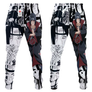 Itachi Uchiha Custom NRT Anime Jogger Pants Merch Manga Style 5