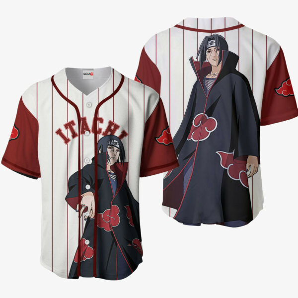 Itachi Uchiha Jersey Shirt Akatsuki Custom Anime Merch Clothes Sport Style 1
