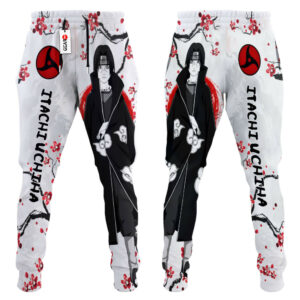 Itachi Uchiha Joggers NRT Anime Sweatpants Custom Merch Japan Style 6