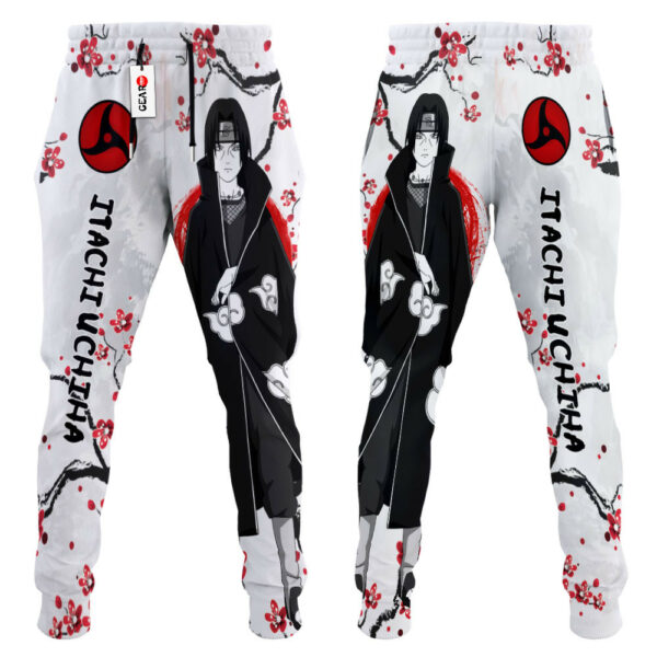 Itachi Uchiha Joggers NRT Anime Sweatpants Custom Merch Japan Style 3