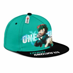 Izuku Midoriya Cap Hat One For All My Hero Academia Anime Snapback 6