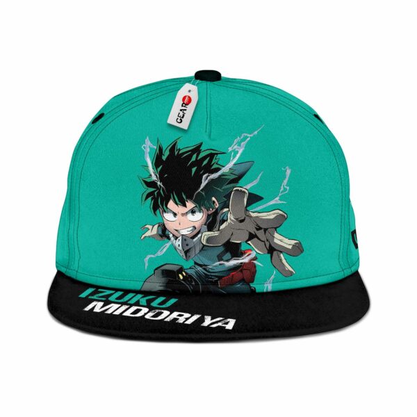 Izuku Midoriya Hat Cap My Hero Academia Anime Snapback Hat 1