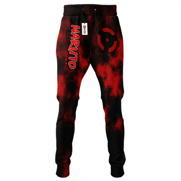 Izuna Uchiha Mangekyo Sharingan Sweatpants Custom Anime NRT Jogger Pants Merch 3