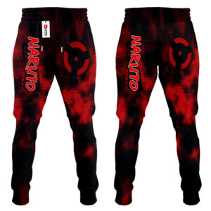 Izuna Uchiha Mangekyo Sharingan Sweatpants Custom Anime NRT Jogger Pants Merch 7