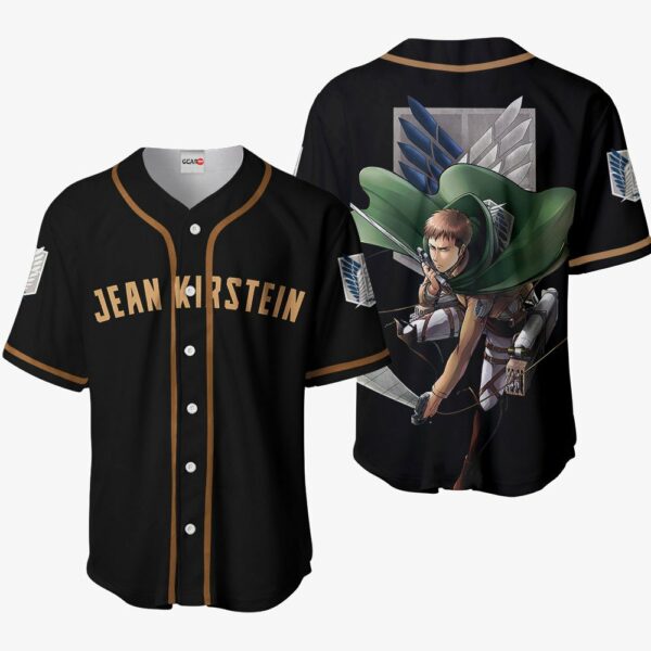 Jean Kirstein Jersey Shirt Custom Attack On Titan Anime Merch Clothes 1