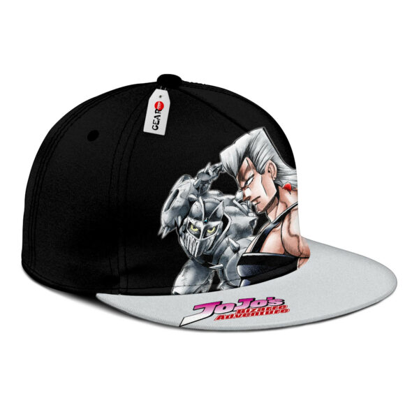 Jean Pierre Polnareff Snapback Hat Custom JJBA Anime Hat for Otaku 2