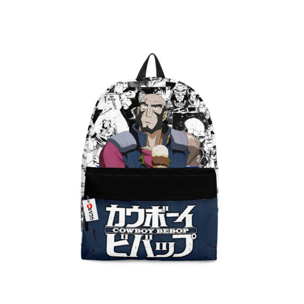 Jet Black Backpack Custom Cowboy Bebop Anime Bag Mix Manga 1