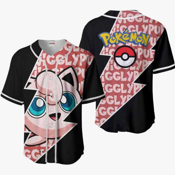 Jigglypuff Jersey Shirt Custom Pokemon Anime Merch Clothes for Otaku 1